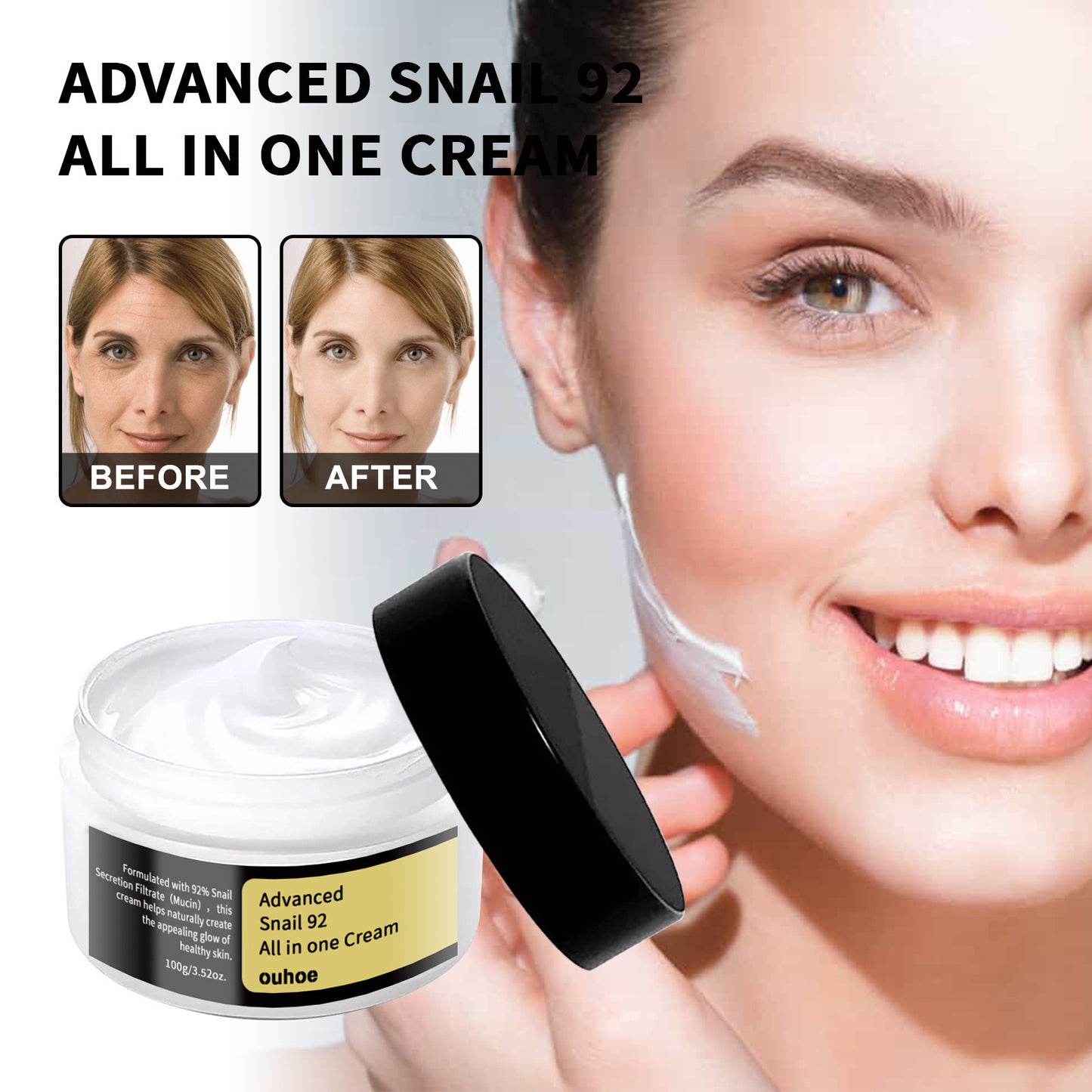 Anti Aging Facial Cream Hydrating, Moisturizing & Whitening All in one cream