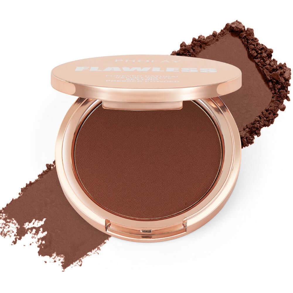 Concealer foundation matte setting pressed powder for concealing and boost natural glow