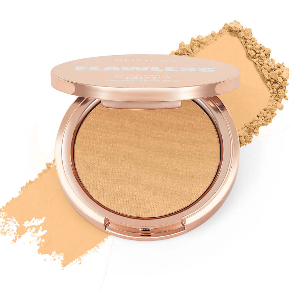 Concealer foundation matte setting pressed powder for concealing and boost natural glow