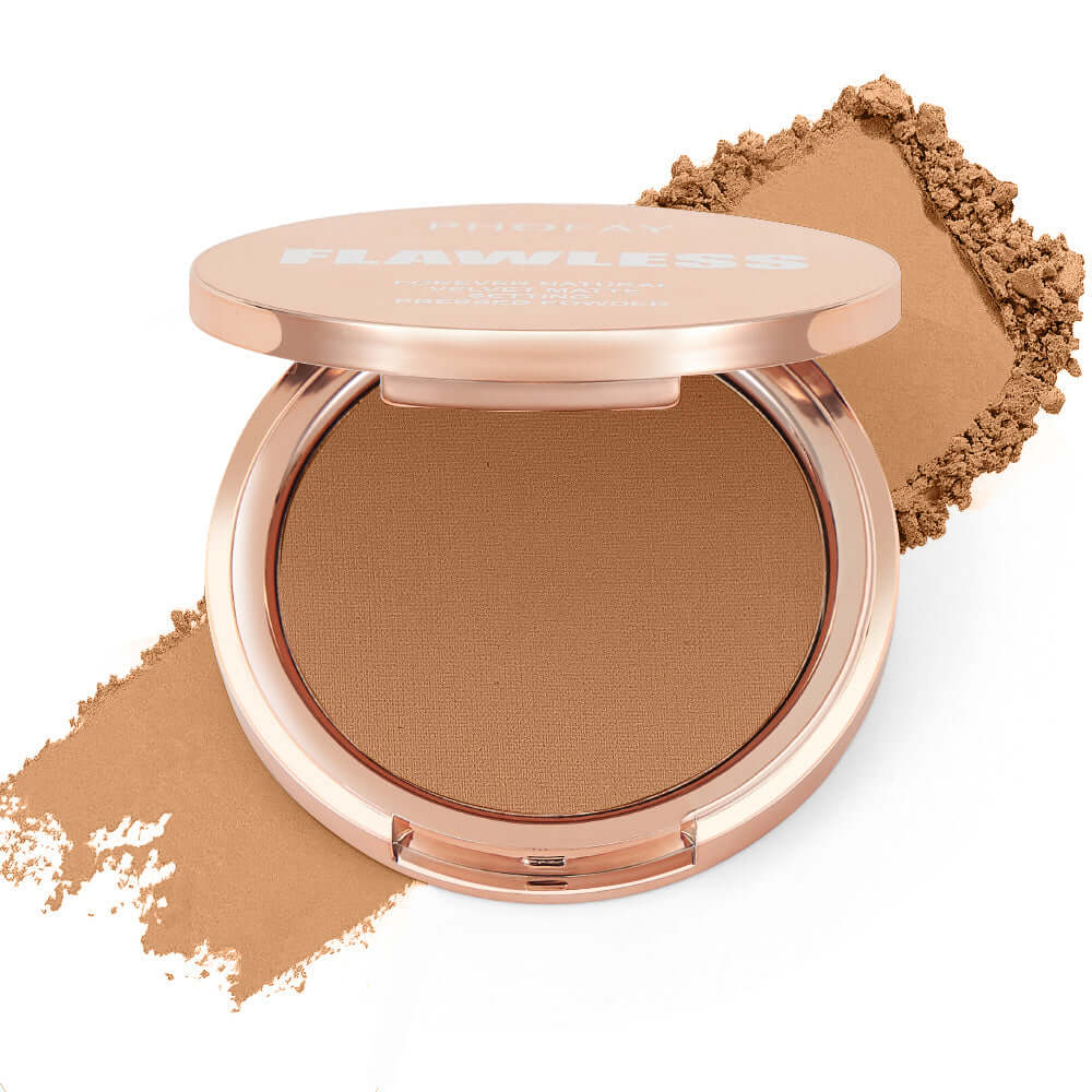 Concealer foundation matte setting pressed powder for concealing and boost natural glow