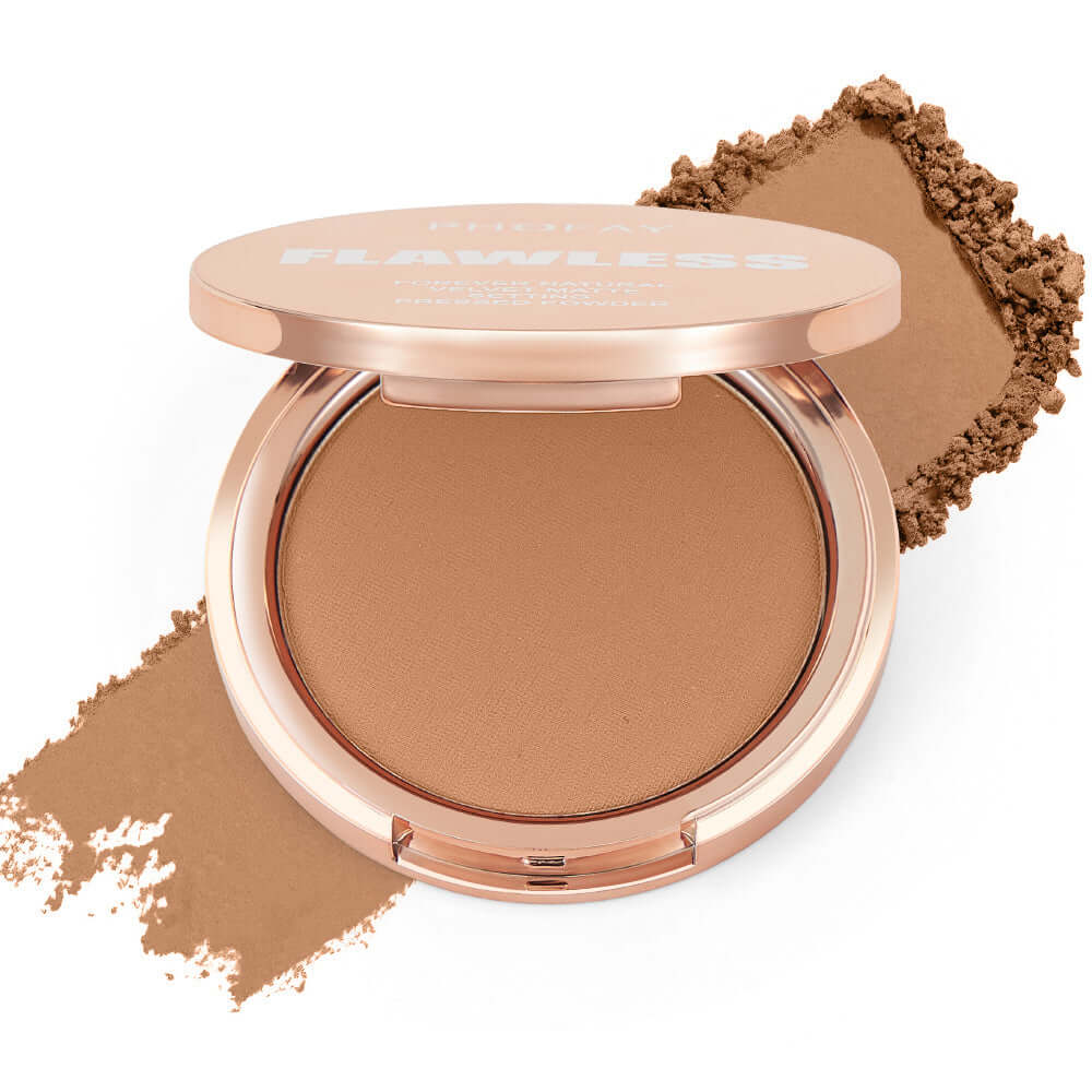 Concealer foundation matte setting pressed powder for concealing and boost natural glow