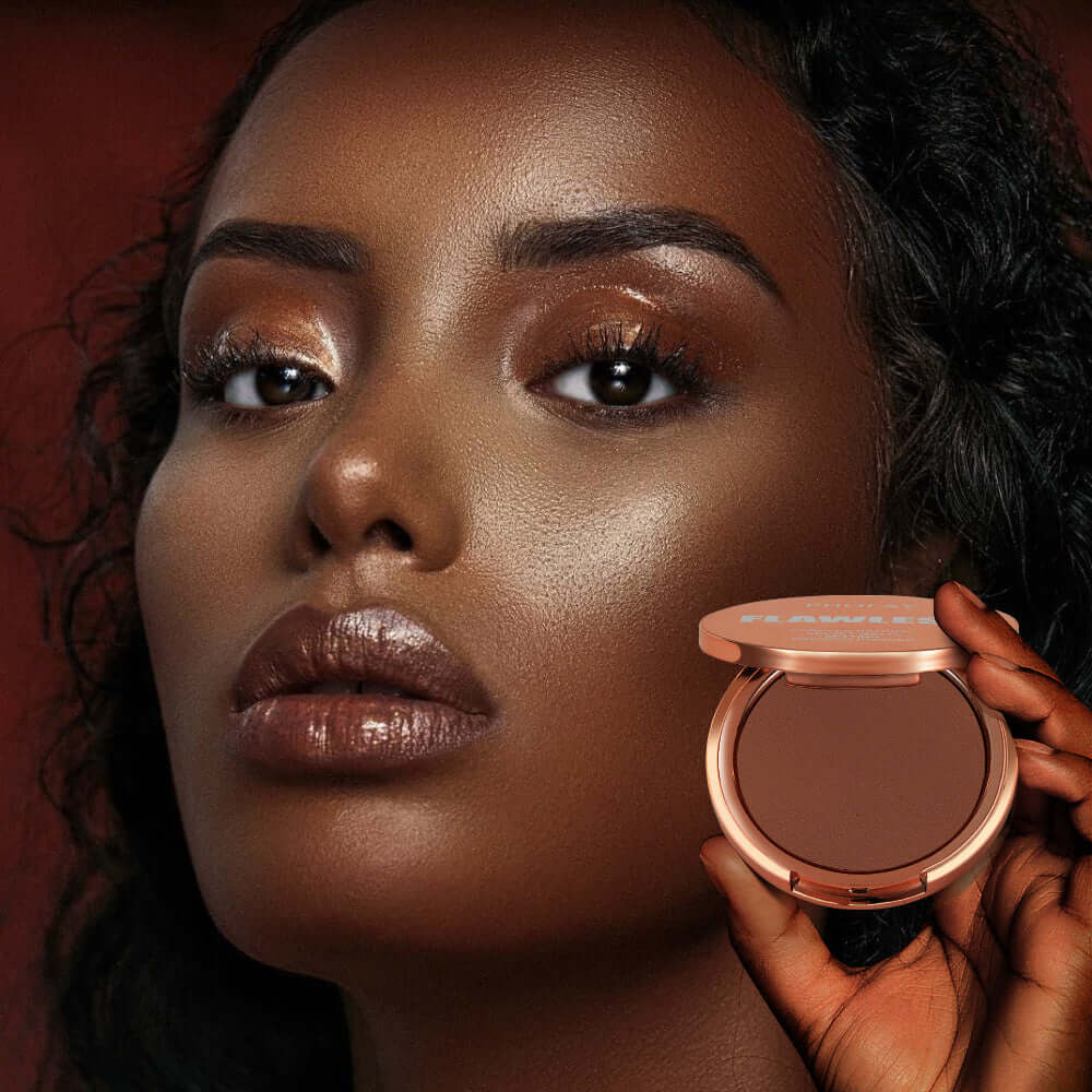 Concealer foundation matte setting pressed powder for concealing and boost natural glow