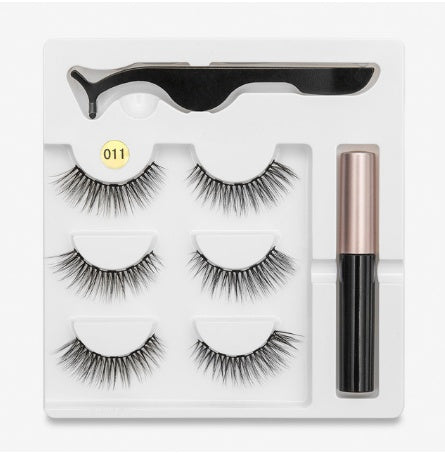 Magnetic False Eyelashes for easy application and pretty eyes