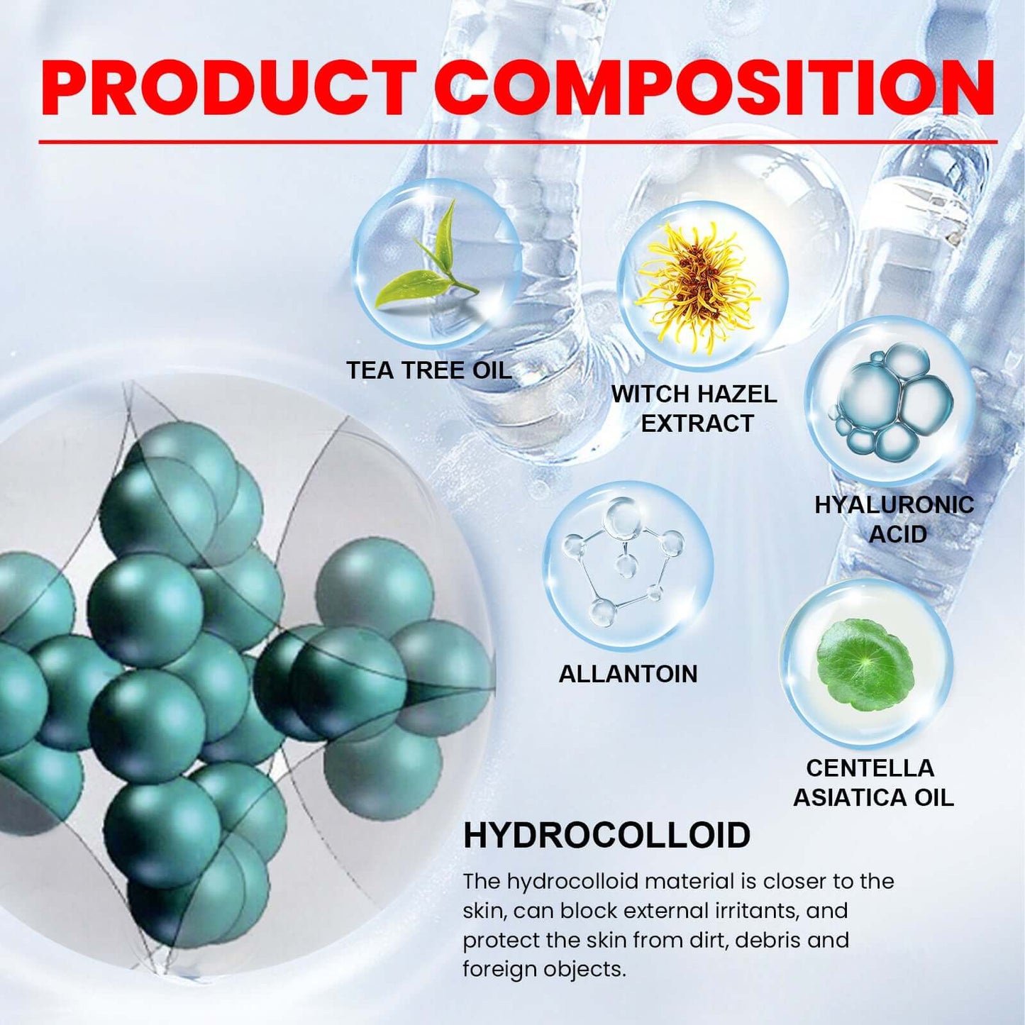 Hydrocolloid Pimple Patches Star-shaped cute and Effective
