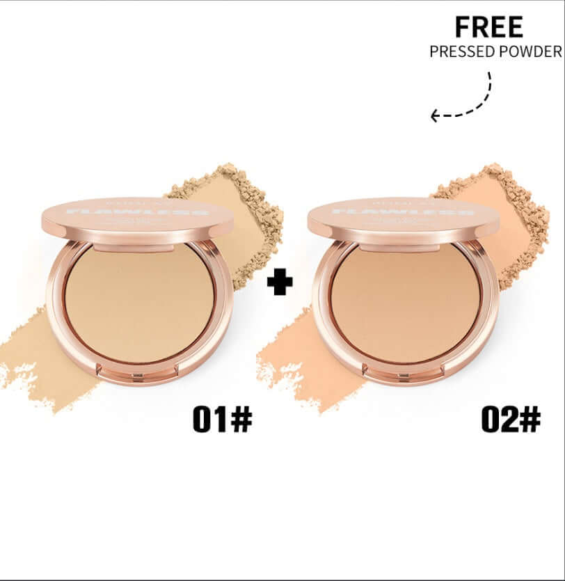 Concealer foundation matte setting pressed powder for concealing and boost natural glow